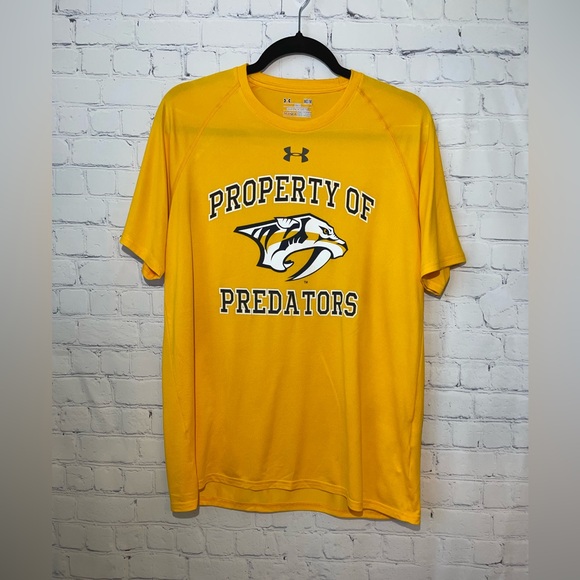Under Armour Other - Under Armour heatgear loose cut size medium Nashville Predators